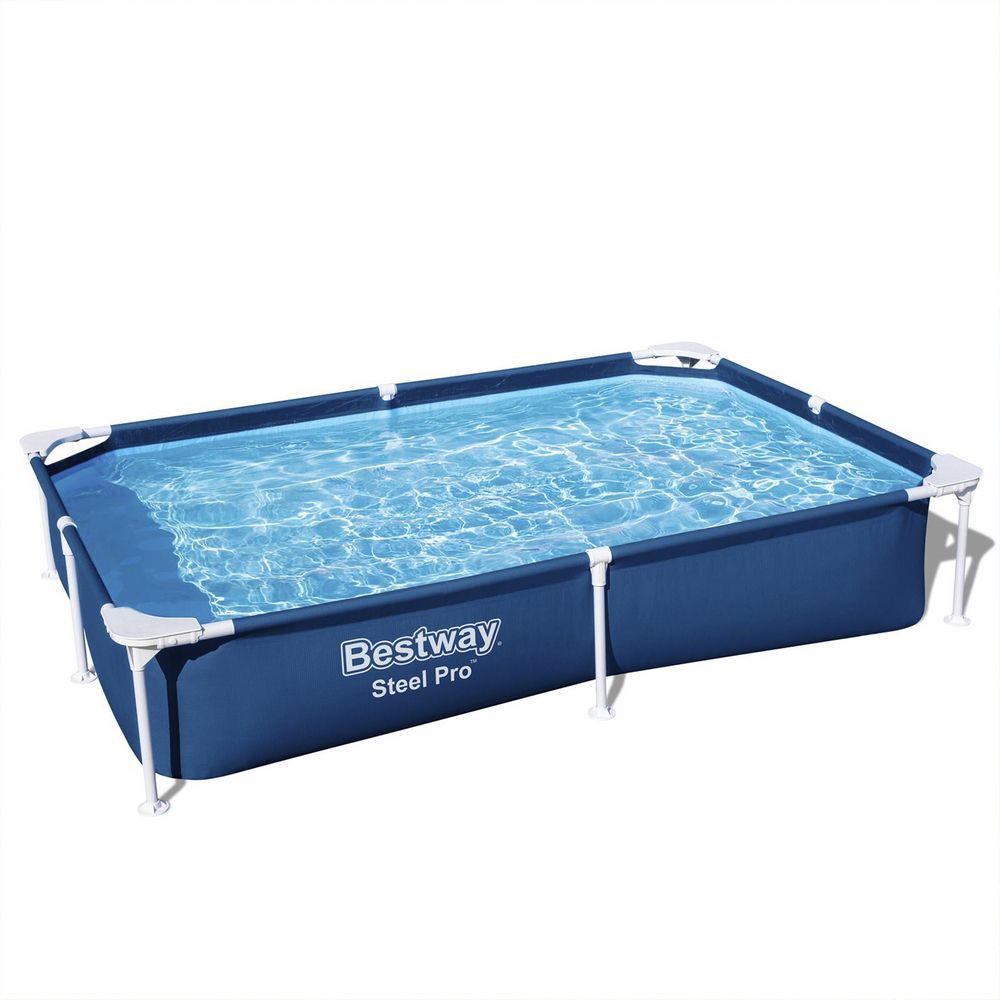 Piscina tubular rectangular 220x150x43 cm