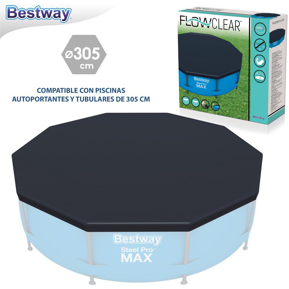 Cobertor piscina 305cm Bestway