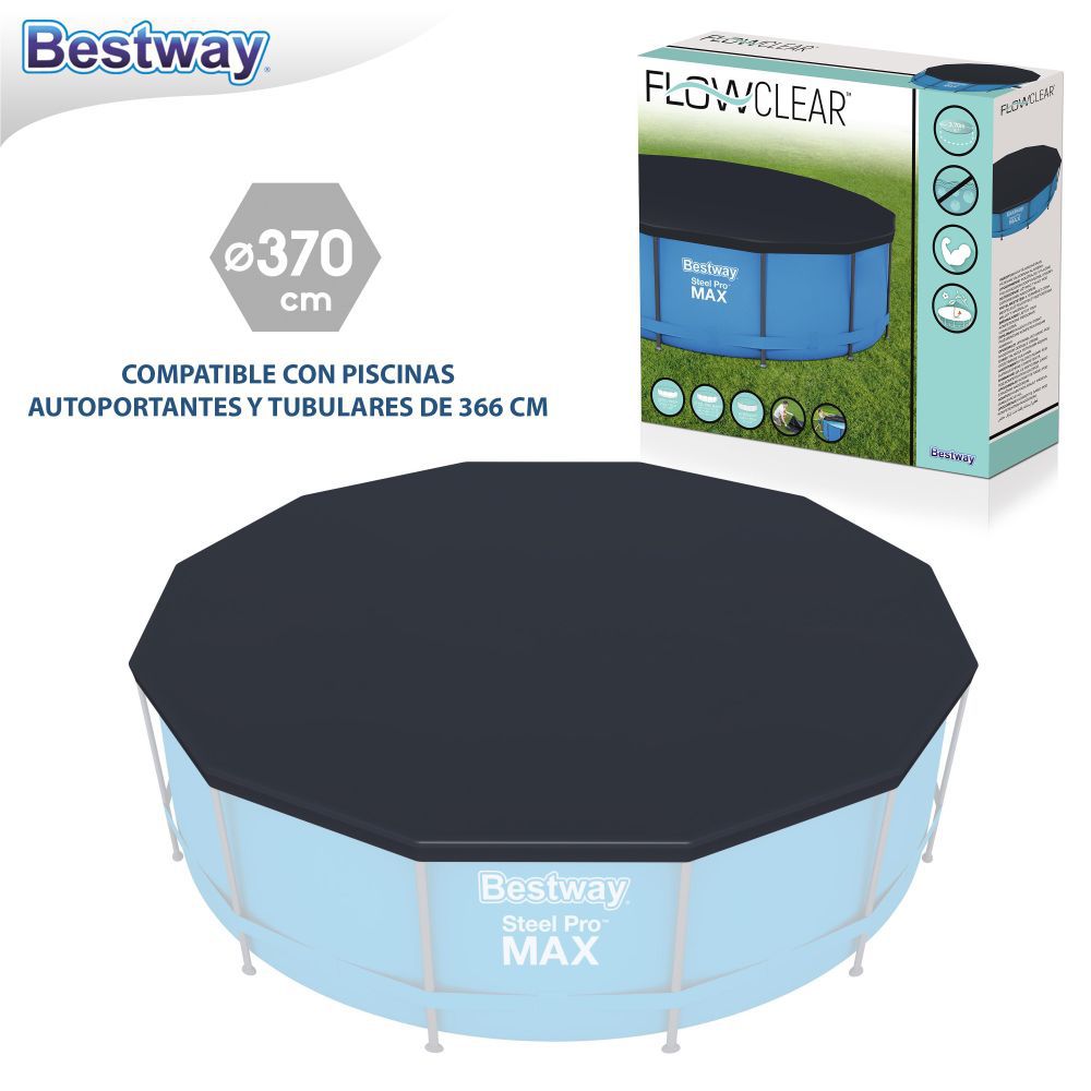 Cobertor piscina 366cm Bestway