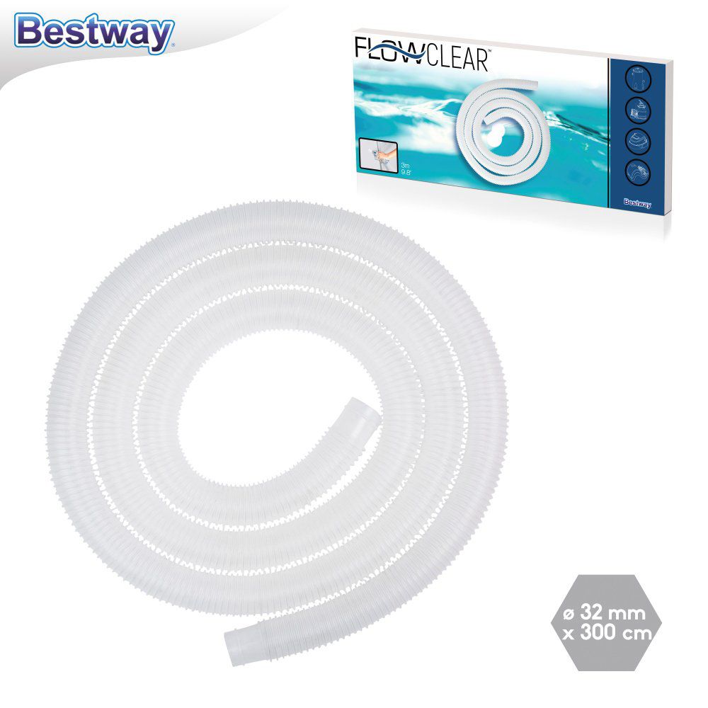 Manguera flexible Bestway 3m Ø32mm