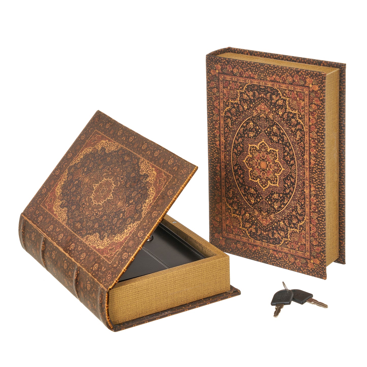 Libro arabic pu-mdf-metal 16*5*24cm