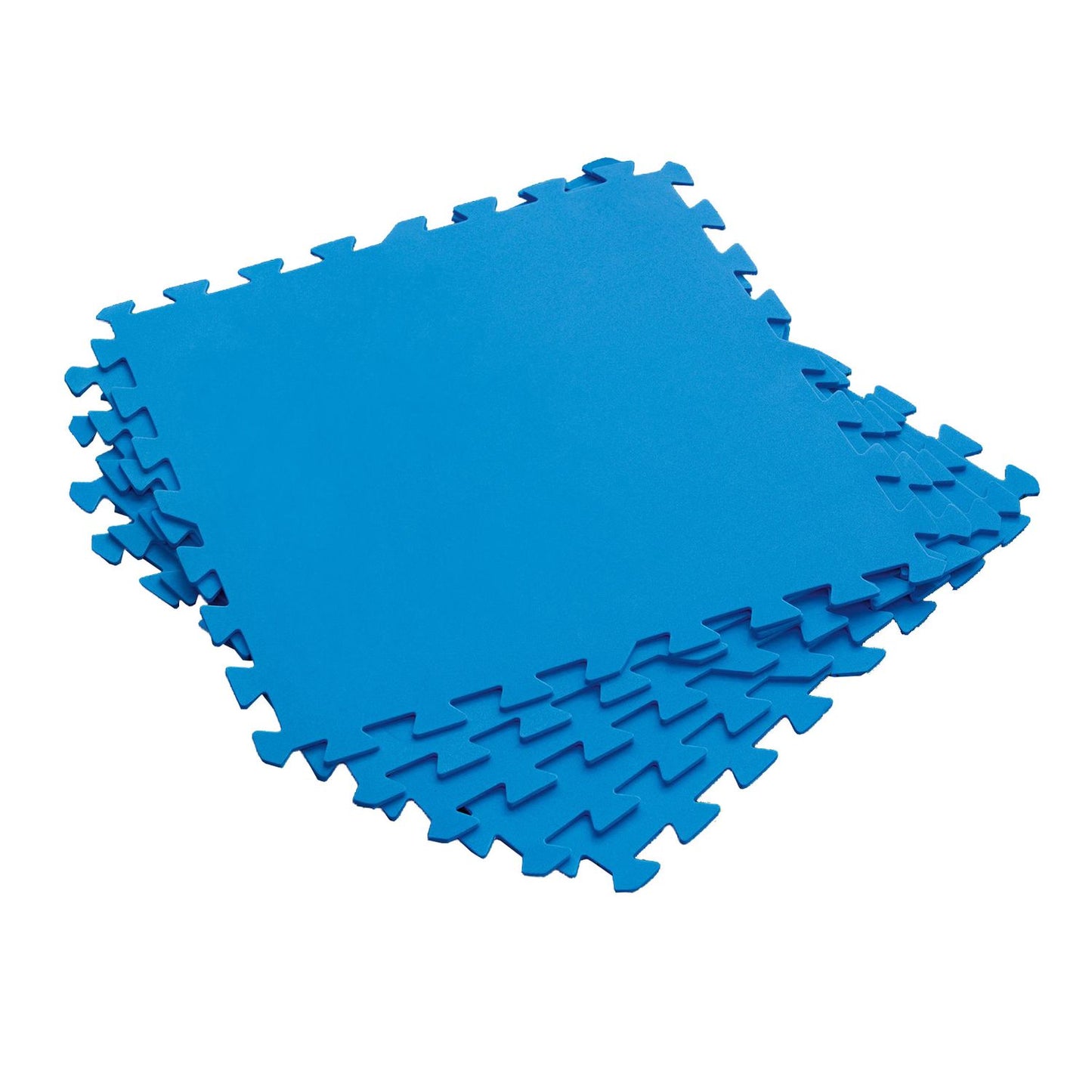 Tapiz suelo de goma  9pcs 50x50cm azul