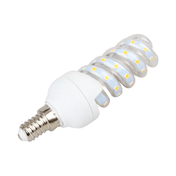 Bombilla LED espiral 7W 3000K E14