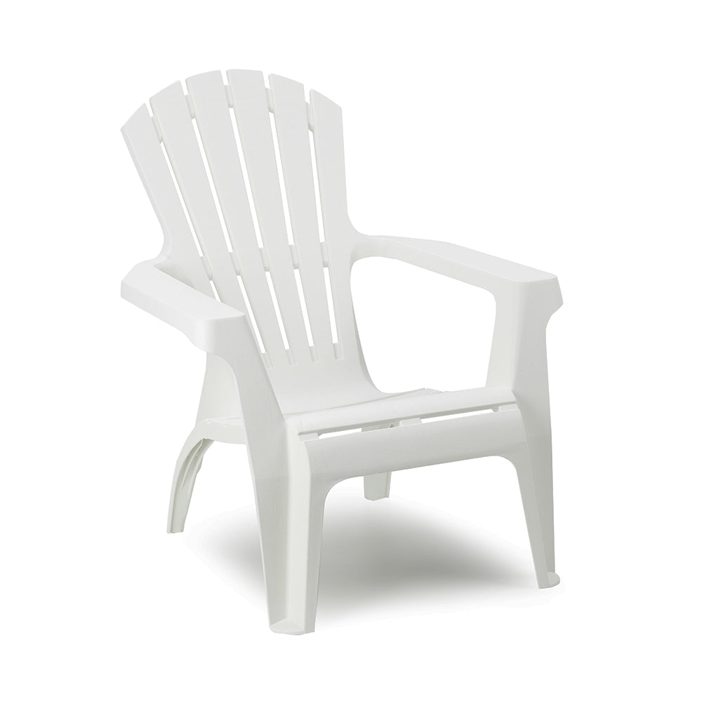 Set 2 sillon relax apilable Dolomiti 75x86x86cm blanco