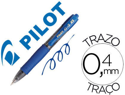 BOLIGRAFO PILOT G-2 XS ( + colores )