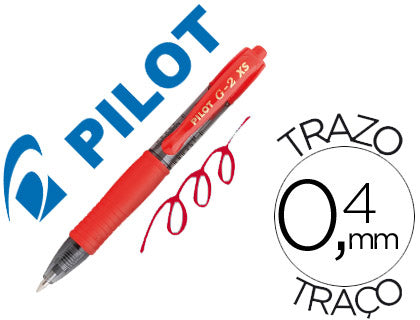 BOLIGRAFO PILOT G-2 XS ( + colores )