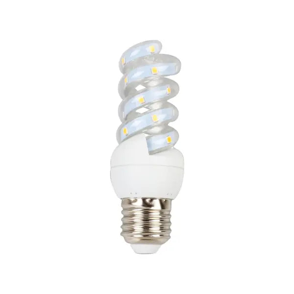 Bombilla LED espiral 5W 6000K E27