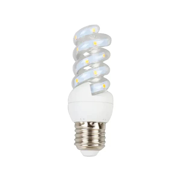 Bombilla LED espiral 5W 3000K E27