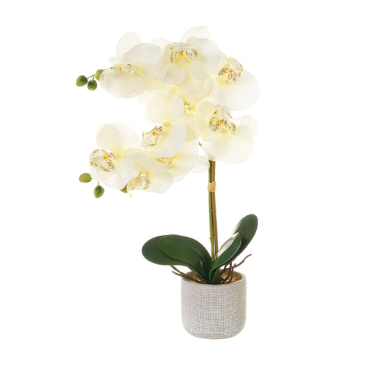 Planta orquidea poliester 31*11*50cm