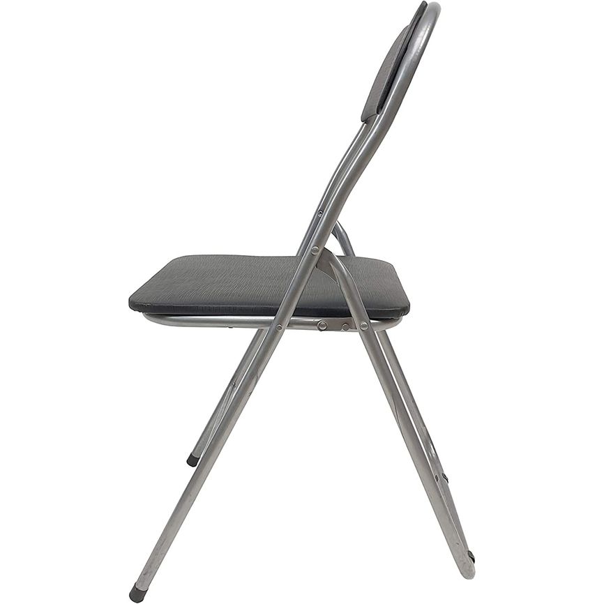 Silla Metal Plegable Negro