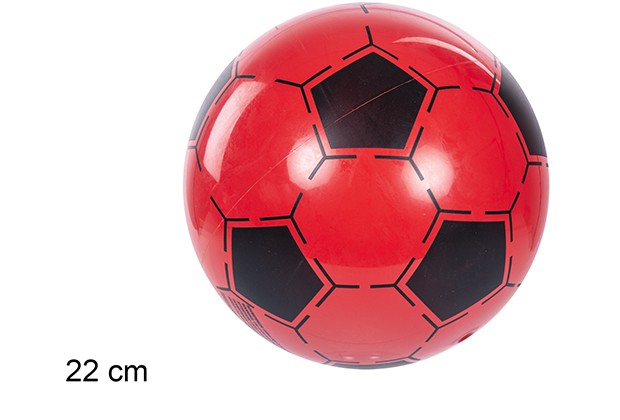 Balón hinchado plástico 22cm