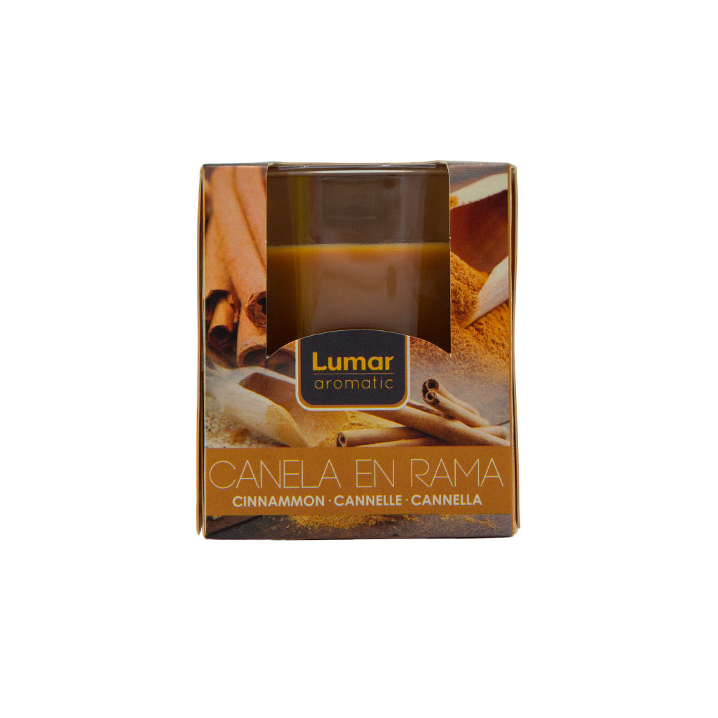 Vaso cristal lumar aromatic dulce coco