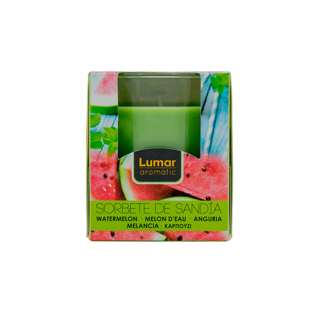 Vaso cristal lumar aromatic frutas del bosque