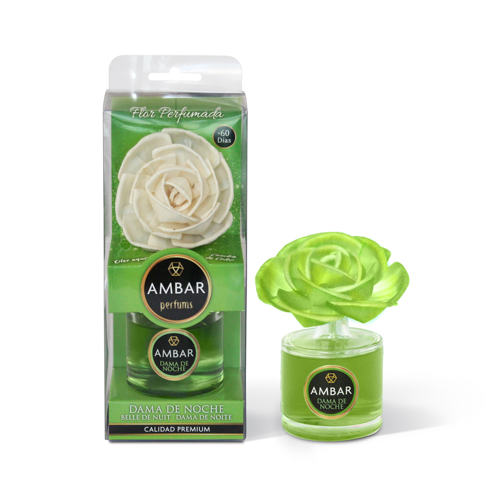 Flor Perfumada Dama de Noche 75 ml Ambar