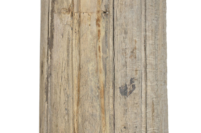 Columna de Teca Natural con Pieza Surtida – 23 x 23 x 149 cm (2 pcs)