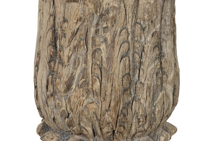 Columna de Teca Natural con Pieza Surtida – 23 x 23 x 149 cm (2 pcs)