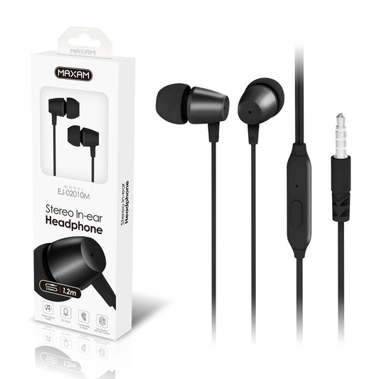 Auriculares con microfono  negro