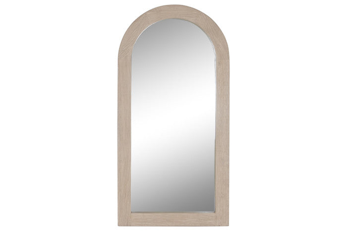 Espejo de olmo macizo 90x5x180 cm natural