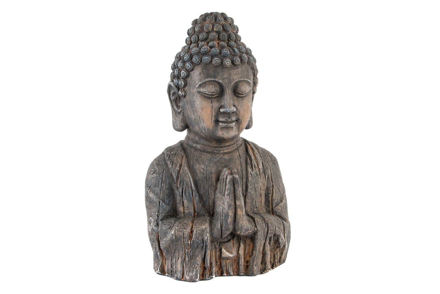 Figura fibra vidrio 28*20*50cm buda