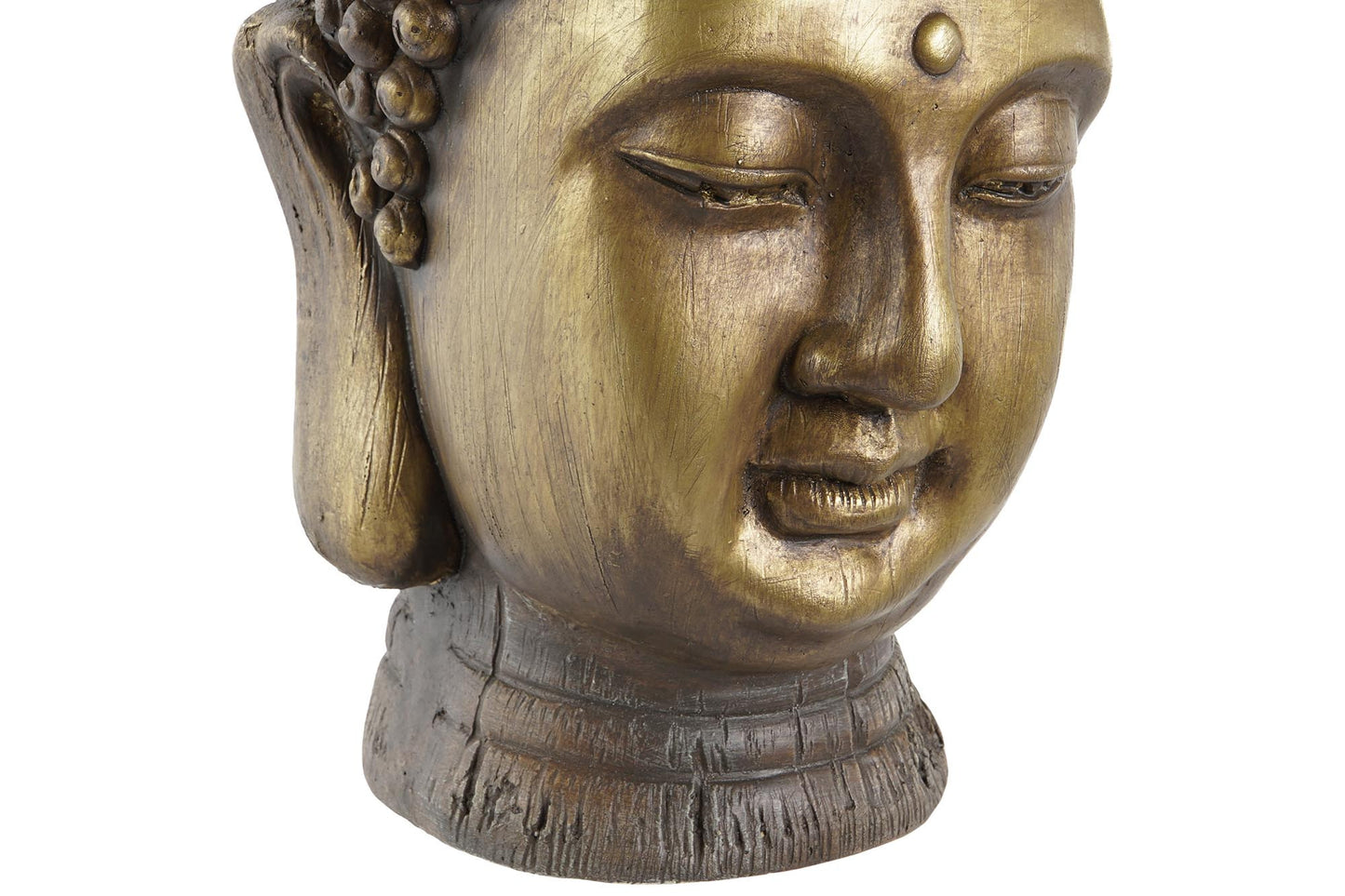 Figura magnesia 22*20*42cm buda envejecido dorado