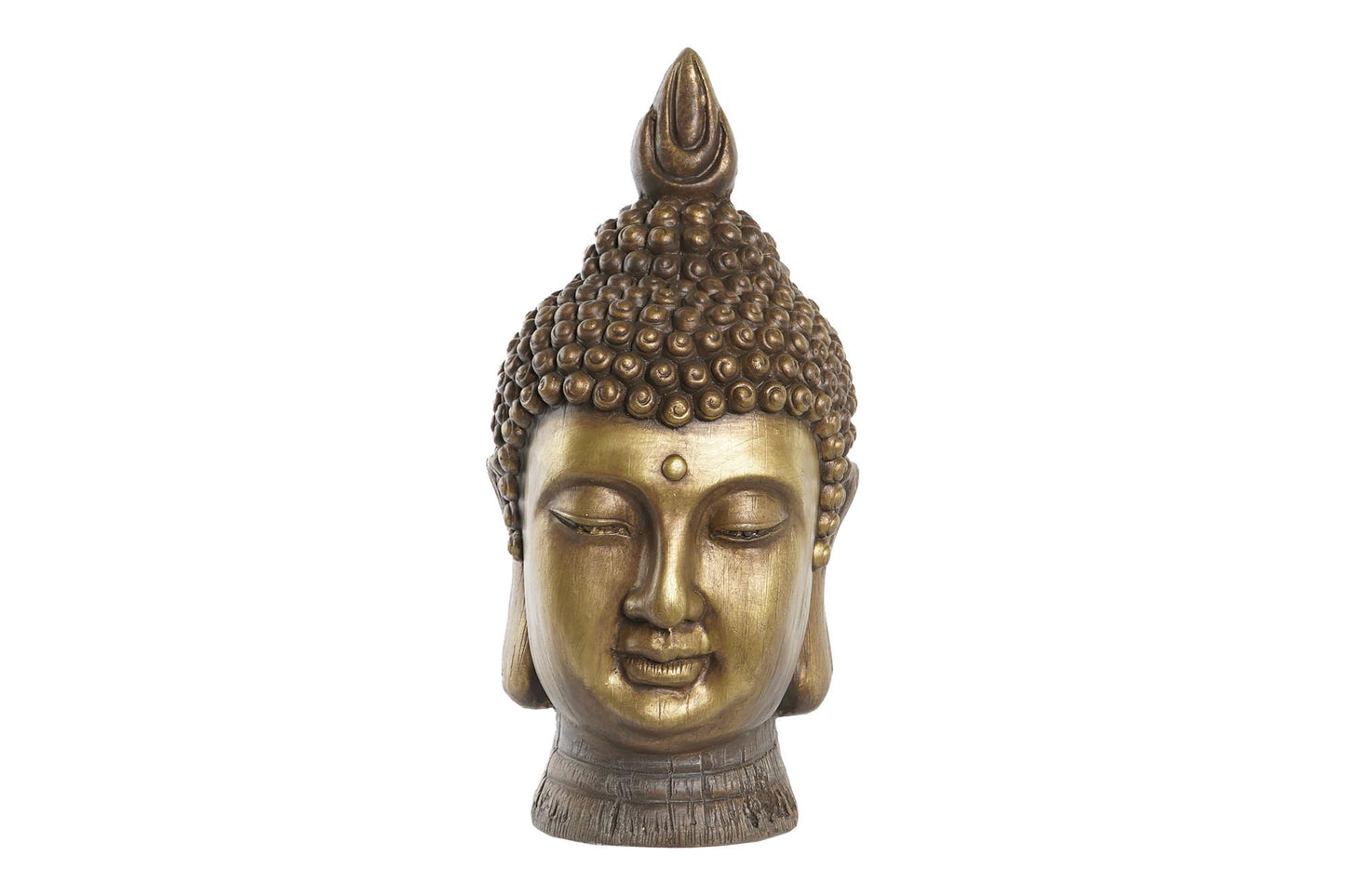 Figura magnesia 22*20*42cm buda envejecido dorado