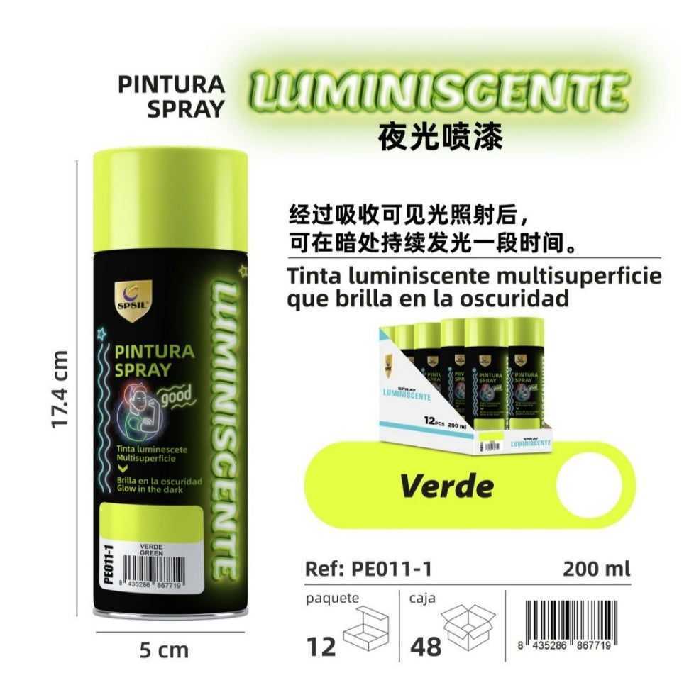 SPRAY luminescente 200ml