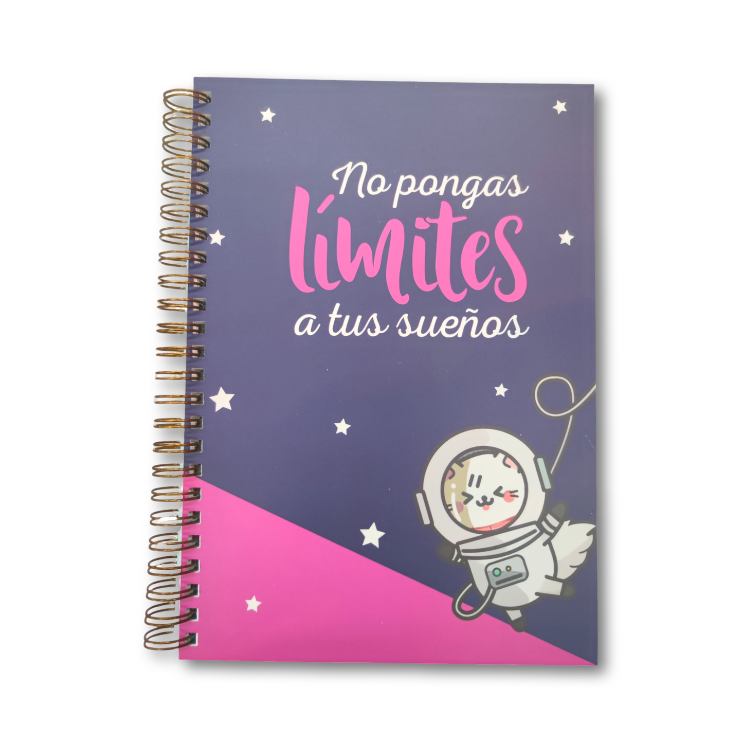 Libreta con frase A5