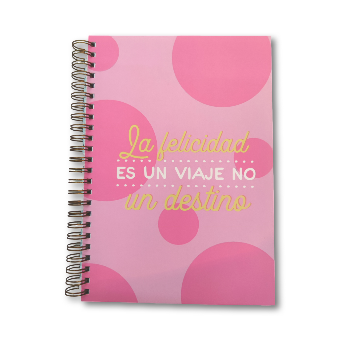 Libreta con frase A5