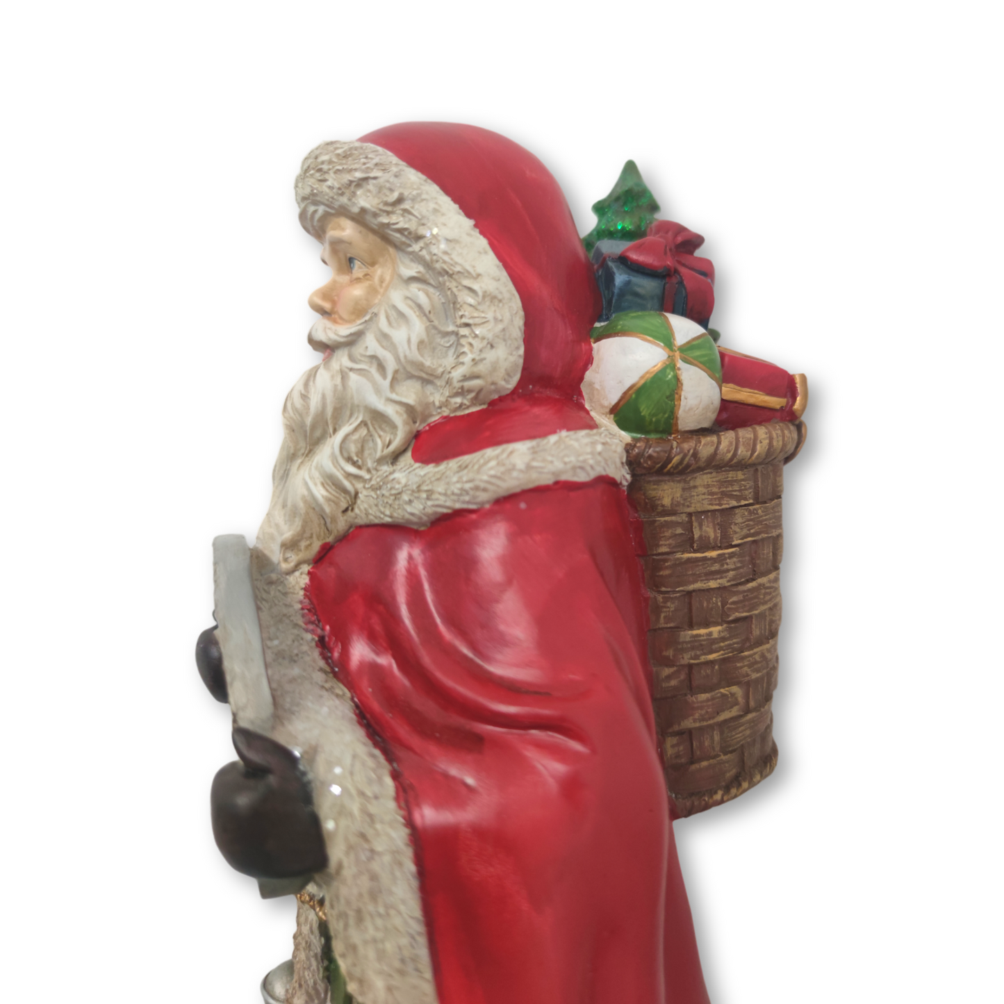 Papa noel c/capa 38cm