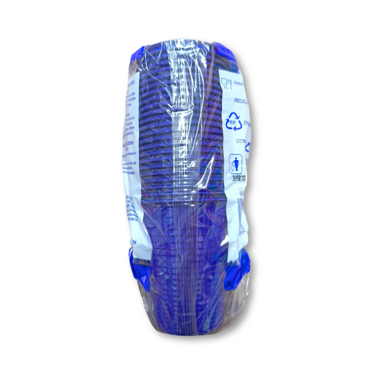 Pack 24 vaso 200 cc reutilizable azul