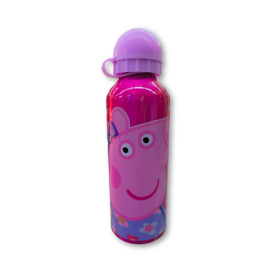 Botella aluminio 500ml Peppa pig