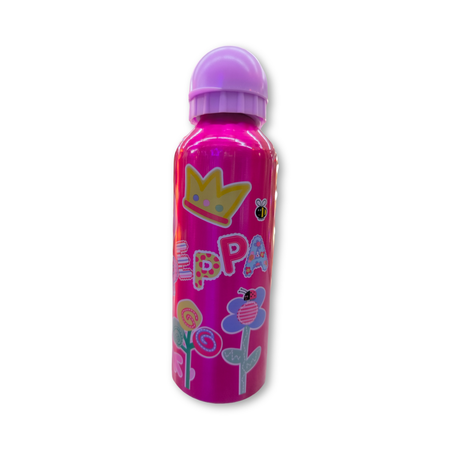 Botella aluminio 500ml Peppa pig