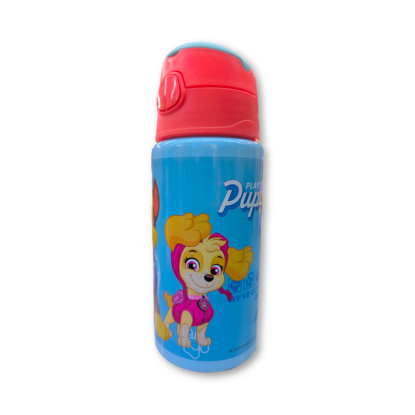 Botella aluminio flip 500ml Paw patrol