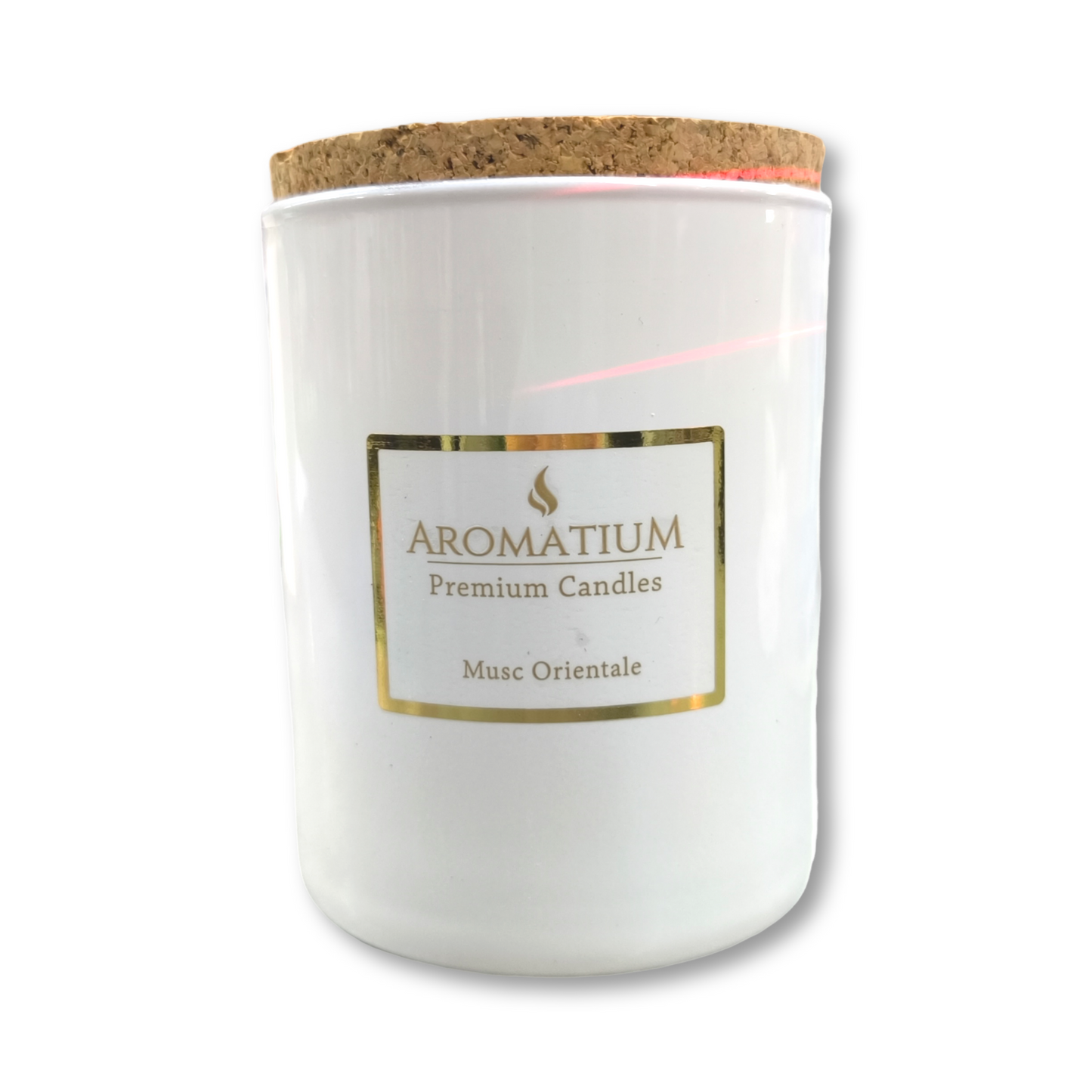 Vela Aromatium Premium Flor de Algodón y Rosas