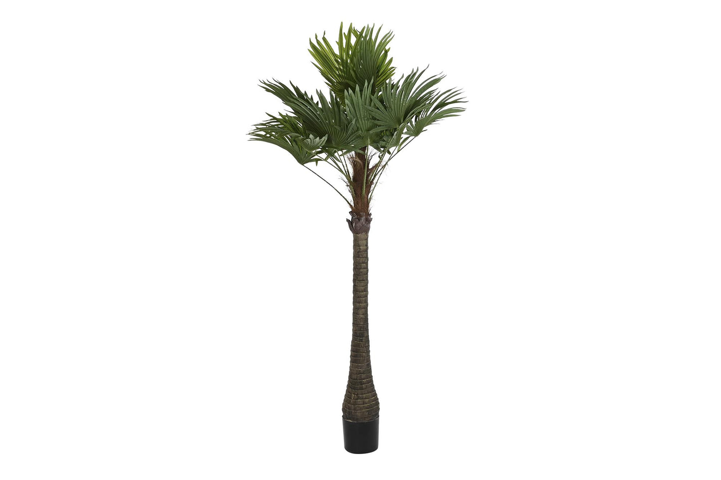 Arbol poliester pp 100*100*205cm palmera verde