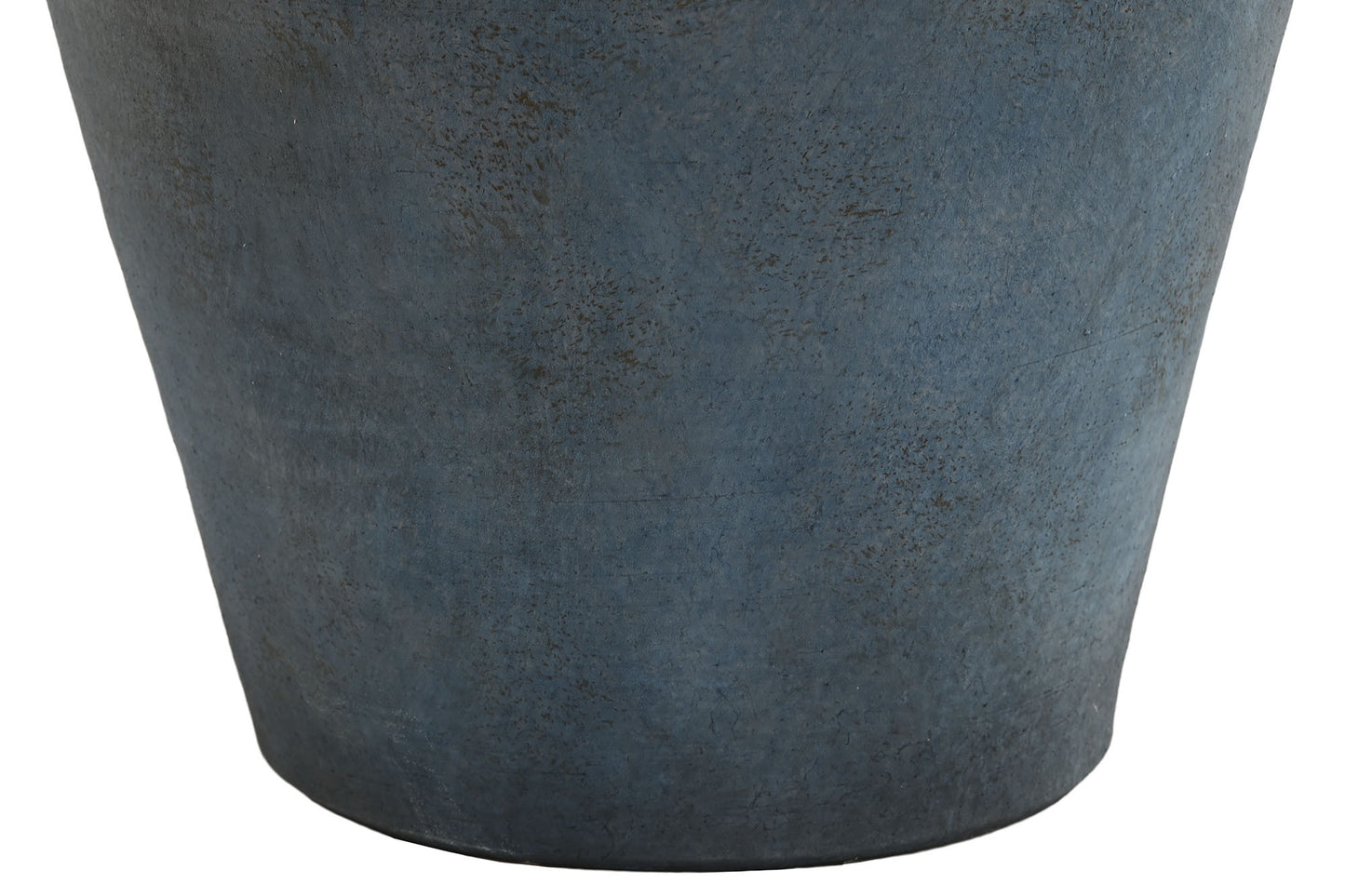 Jarron terracota 33*33*69cm envejecido gris