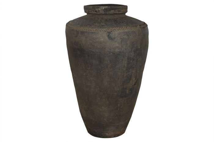 Ánfora Terracota 76x76x96 cm – Pieza Única Antigua