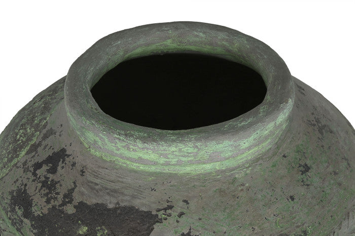 Ánfora Terracota 65x65x72 cm – Pieza Única Antigua