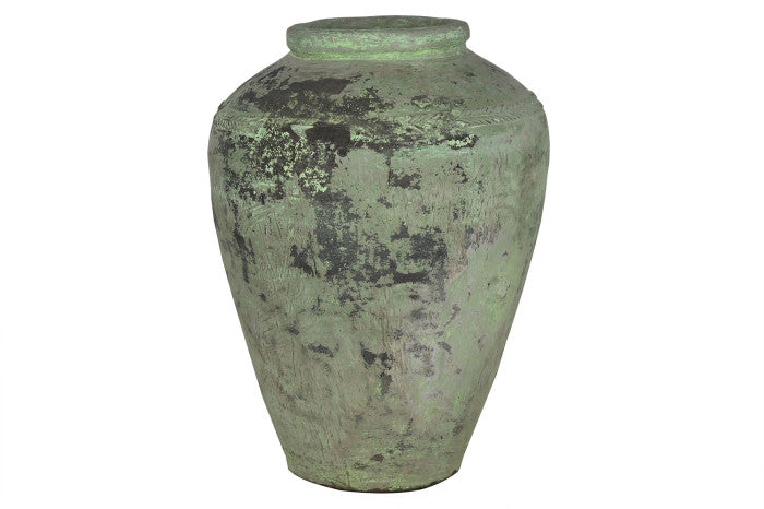 Ánfora Terracota 65x65x72 cm – Pieza Única Antigua