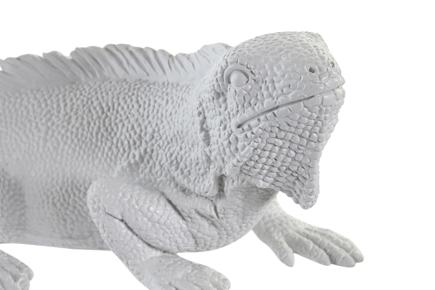 Lampara aplique resina 31*14*22cm iguana blanco