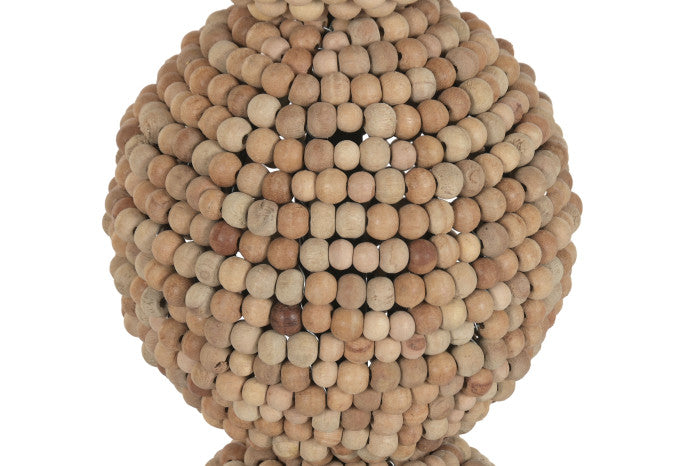 Lámpara de Pie Madera y Metal 38x38x160 cm – Colección INDIA LAMPS