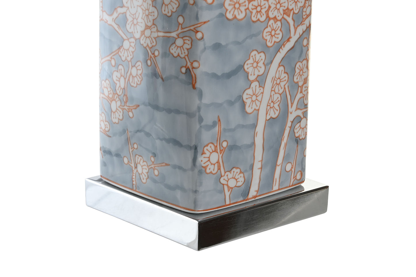 Lampara sobremesa porcelona 35*35*57cm flores