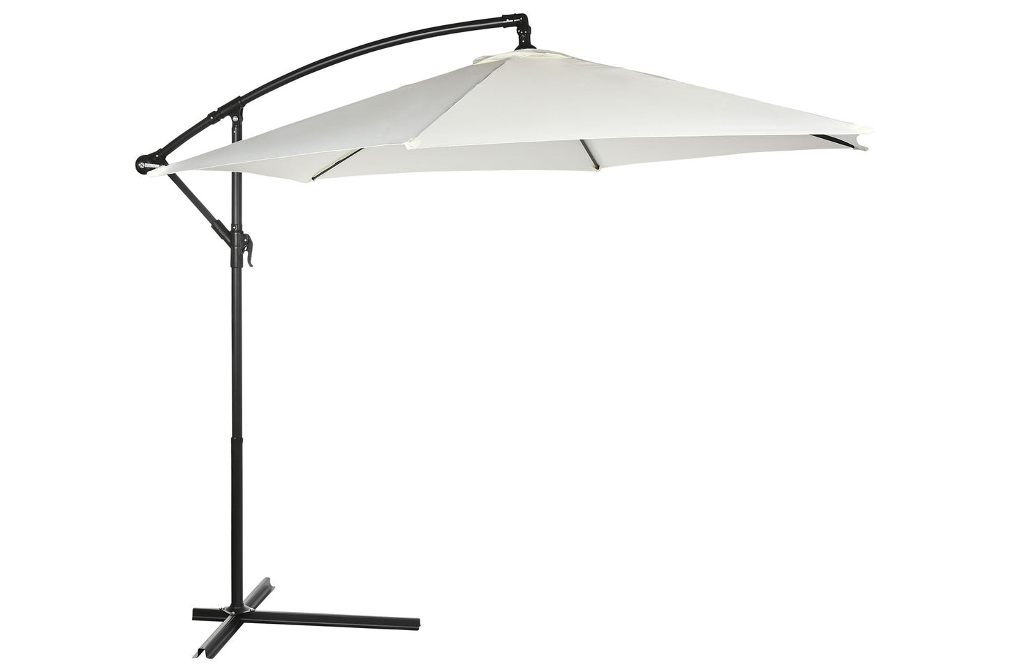 Parasol poliester 300*300*250cm blanco