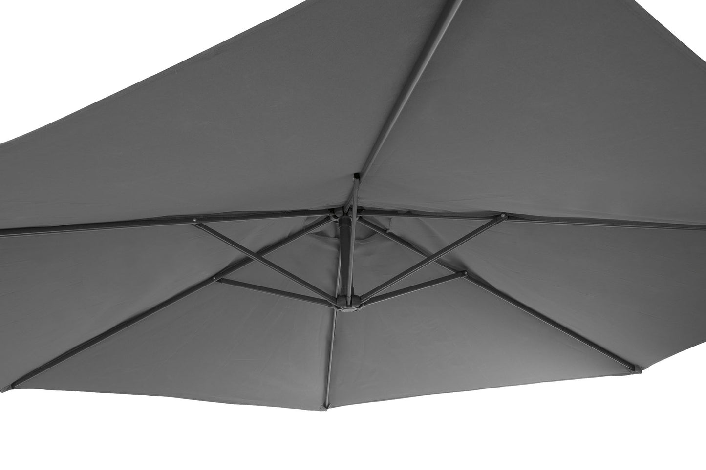 Parasol poliester 300*300*250cm gris