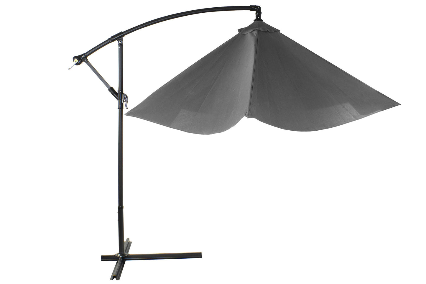 Parasol poliester 300*300*250cm gris