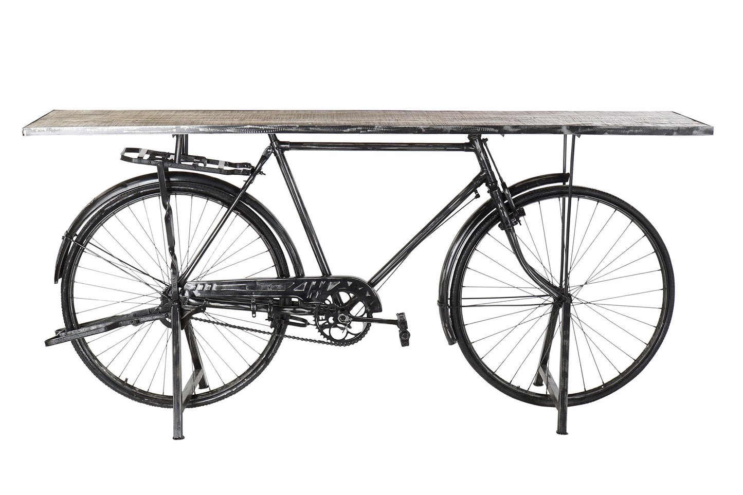 Consola hierro mango 193*50*90cm bicicleta