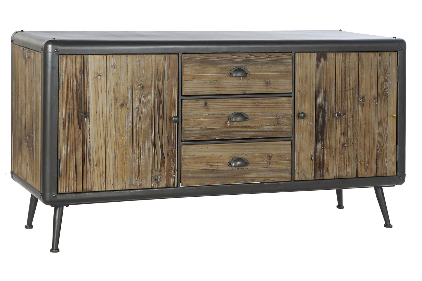 Buffet abeto metal 144*45*75cm natural