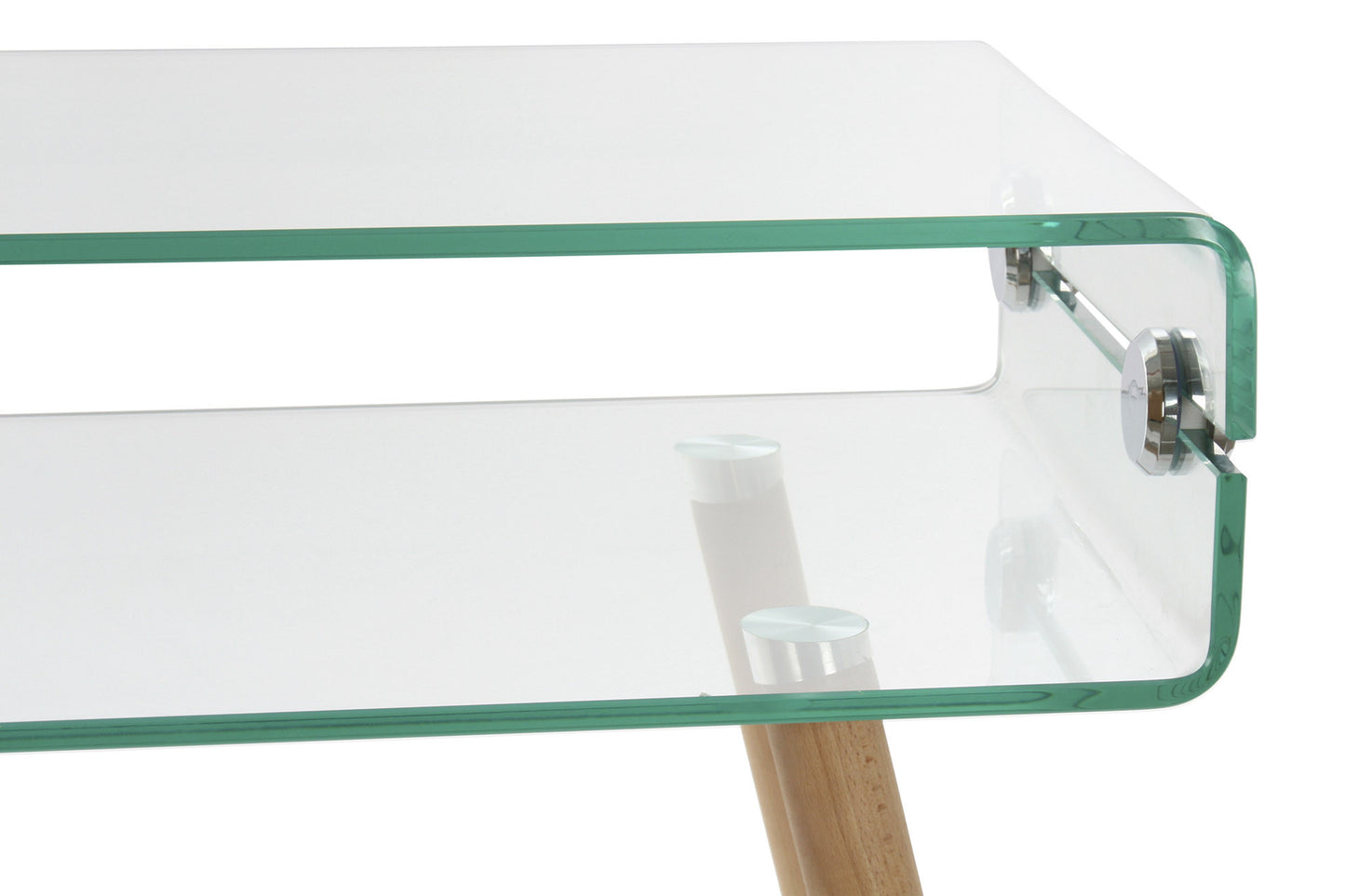 Consola cristal haya 122*40*73cm transparente