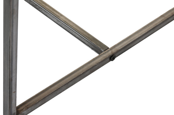 Escritorio SEA SIDE Acacia y Metal 150x60x77 cm – Natural y Moderno