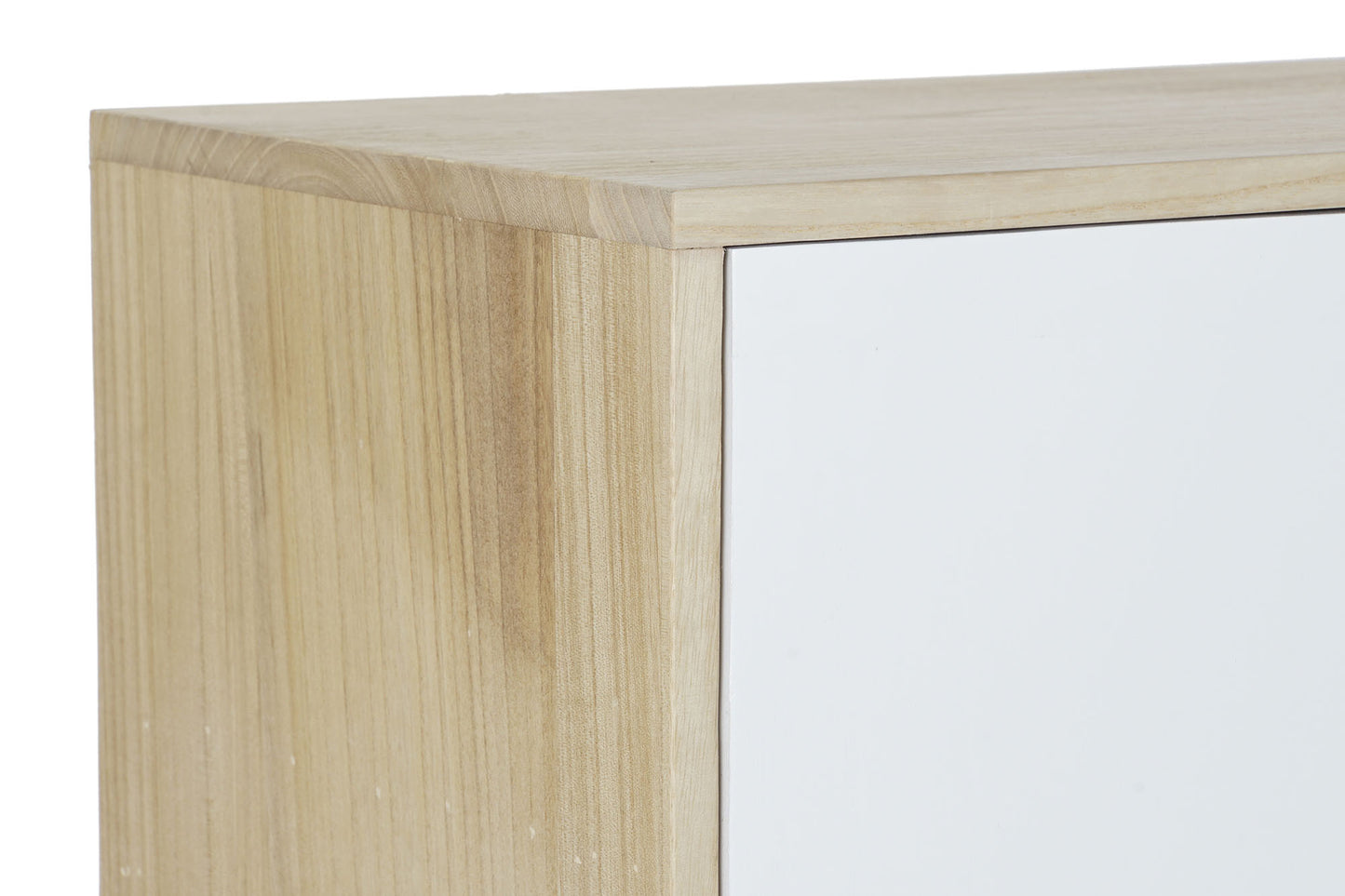 Buffet paulownia mdf 100x35x65cm 4caj natural